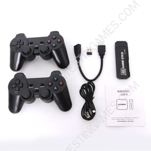 Retro Video Game Stick X2 64G 37000 Games with Dual controller For Portable Retro TV Game Consoles 4K - Image 4