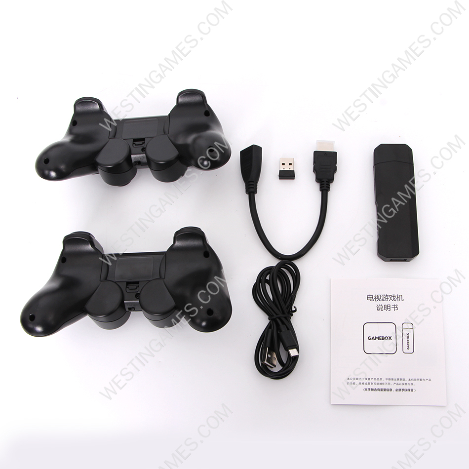 Retro Video Game Stick X2 64G 37000 Games with Dual controller For Portable Retro TV Game Consoles 4K - Image 5