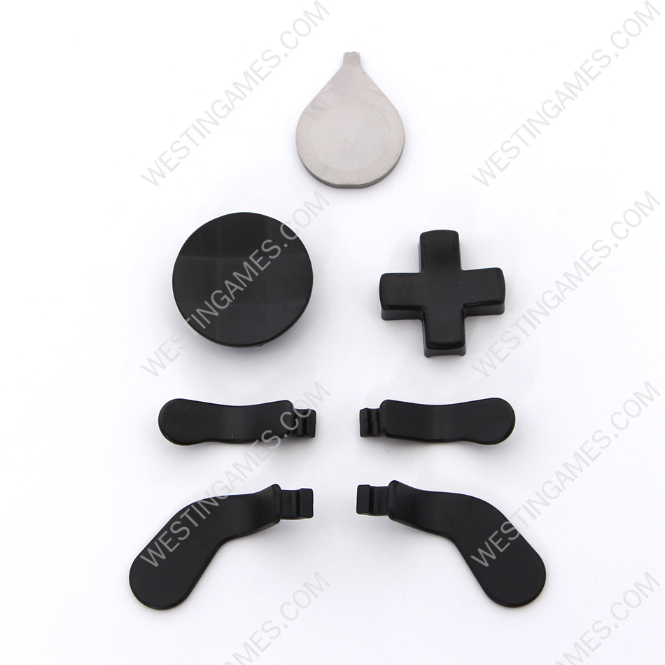 Charming Tour 12Pcs Swap Thumbsticks Grips Metal Magnetic Stick Set for XBOX ONE Elite 2 Controller - Black - Image 5