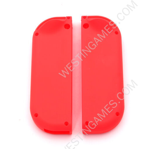 Original Left and Right Housing Cover Case Set for Nintendo Switch Joy-con - Fluorescent Red - Image 3