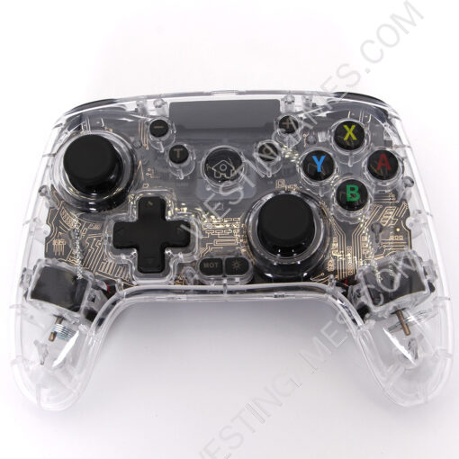 RGB Light Joystick Wireless six-axis Pro Controller Joy wireless Gamepad Motion Control Rear Button with Hall trigger For Switch - Image 2