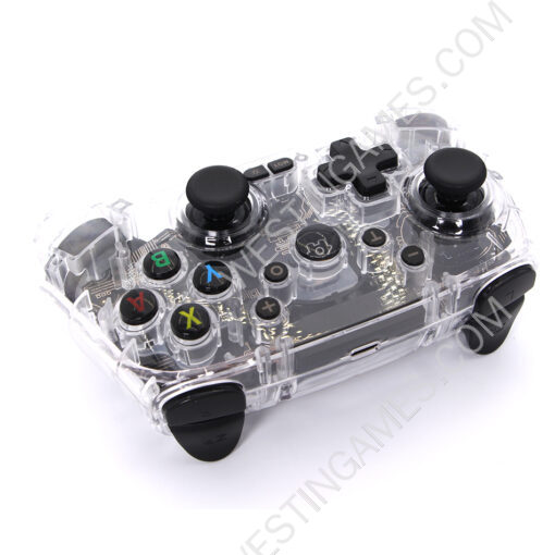 RGB Light Joystick Wireless six-axis Pro Controller Joy wireless Gamepad Motion Control Rear Button with Hall trigger For Switch - Image 4