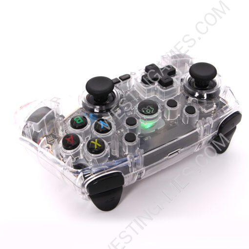 RGB Light Joystick Wireless six-axis Pro Controller Joy wireless Gamepad Motion Control Rear Button with Hall trigger and Hall Analog For Switch - Image 5