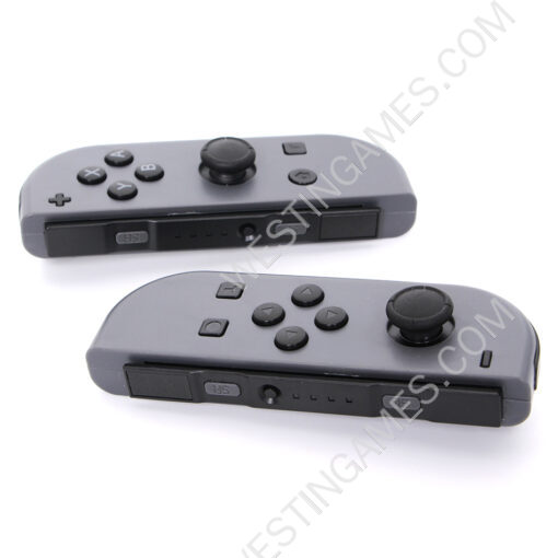 New Wireless Gamepad Left and Right Controller Support Turbo and RGB Light for Switch Joycon - Grey - Image 4