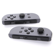 New Wireless Gamepad Left and Right Controller Support Turbo and RGB Light for Switch Joycon - Grey 04