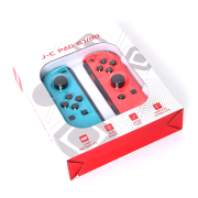 New Wireless Gamepad Left and Right Controller Support Turbo and RGB Light for Switch Joycon - Blue and Red