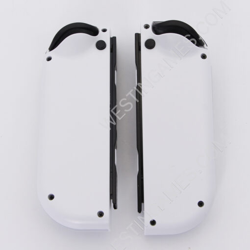New Wireless Gamepad Left and Right Controller Support Turbo and RGB Light for Switch Joycon - White - Image 3