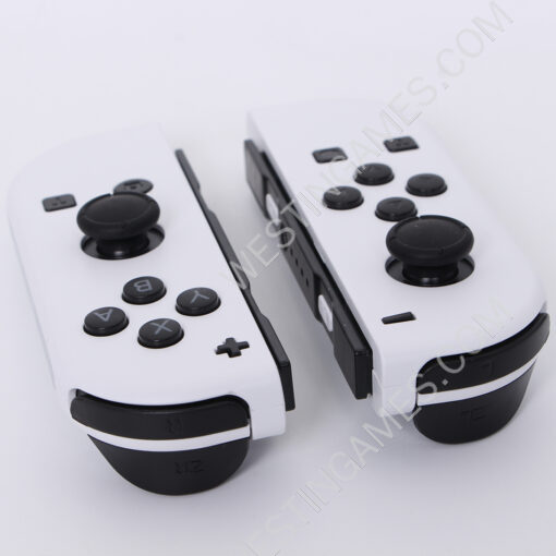 New Wireless Gamepad Left and Right Controller Support Turbo and RGB Light for Switch Joycon - White - Image 6