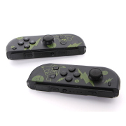 New Wireless Gamepad Left and Right Controller Support Turbo and RGB Light for Switch Joycon - Transparet Pika 04