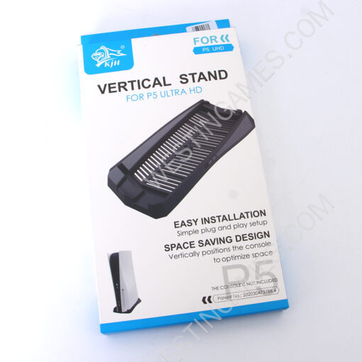 Plastic Vertical Stand Cooling Bracket Base Holder for PS5 HUD Console - Black - Image 6