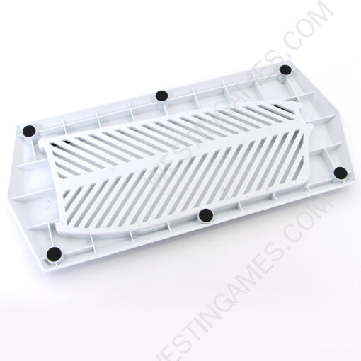 Plastic Vertical Stand Cooling Bracket Base Holder for PS5 Slim HUD Console - White - Image 2