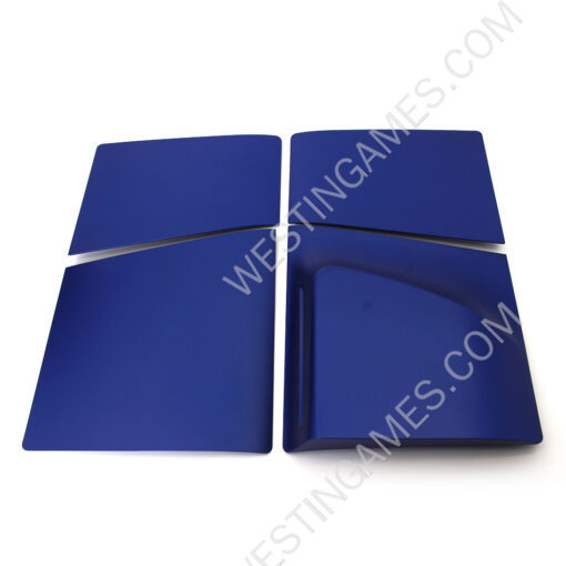 Replacement Housing Case Faceplate Integrated Cover for PS5 Slim HUD System - Blue