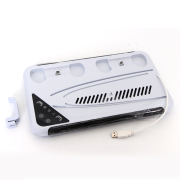 PS5/PS5Slim Universal Console Cooling Charging Base E-Sports Colorful RGB Lighting Bracket with Headphone Hanger White TP5-3557 03