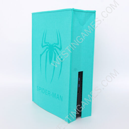 Spider-Man Protective Dust Prevent Cover Sleeve for PS5 Console - Green - Image 6