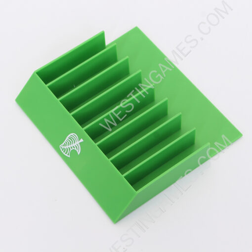 8in1 8 CD Game Disc Storage Seat Stand for PS4/PS5 Green Leaf