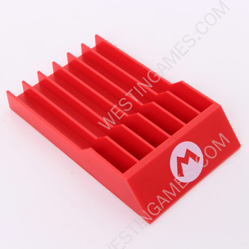 6 Game Disc Storage Seat Gamebox Stand for Switch oled and Switch Lite Red Mario M - Image 2