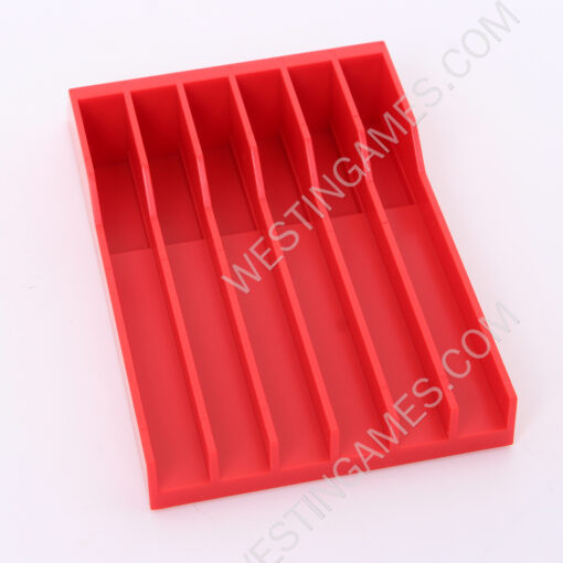 6 Game Disc Storage Seat Gamebox Stand for Switch oled and Switch Lite Red Mario M - Image 4