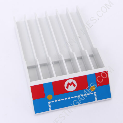 6 Game Disc Storage Seat Gamebox Stand for Switch oled and Switch Lite White Mario Limited - Image 2