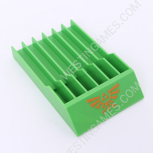 6 Game Disc Storage Seat Gamebox Stand for Switch oled and Switch Lite Green Zelda - Image 2