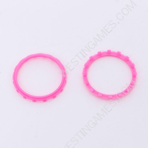 Analog Thumbstick Accent Rings Replacement Parts For PS5 Controller - Pink