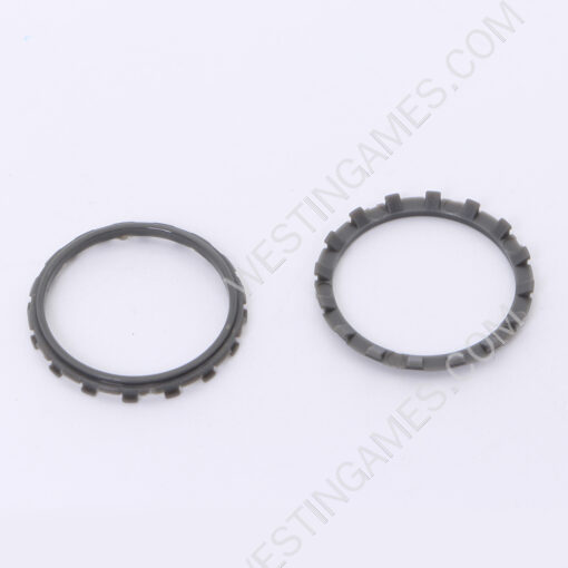 Analog Thumbstick Accent Rings Replacement Parts For PS5 Controller - Grey
