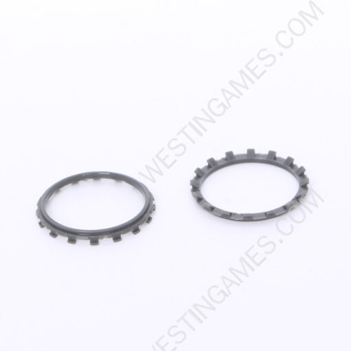 Analog Thumbstick Accent Rings Replacement Parts For PS5 Controller - Grey - Image 2