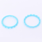 Analog Thumbstick Accent Rings Replacement Parts For PS5 Controller - Light Blue