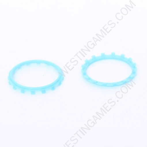 Analog Thumbstick Accent Rings Replacement Parts For PS5 Controller - Light Blue - Image 2
