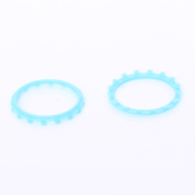 Analog Thumbstick Accent Rings Replacement Parts For PS5 Controller - Light Blue 02