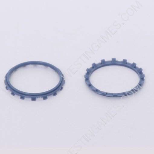 Analog Thumbstick Accent Rings Replacement Parts For PS5 Controller - Navy Blue - Image 2