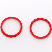 Analog Thumbstick Accent Rings Replacement Parts For PS5 Controller - Red