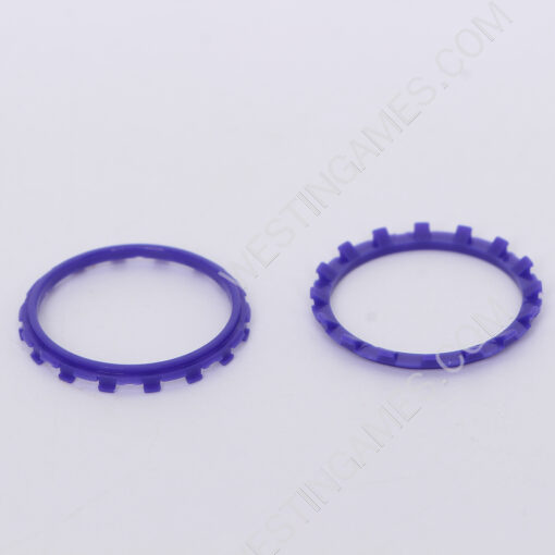 Analog Thumbstick Accent Rings Replacement Parts For PS5 Controller - Deep Purple - Image 2