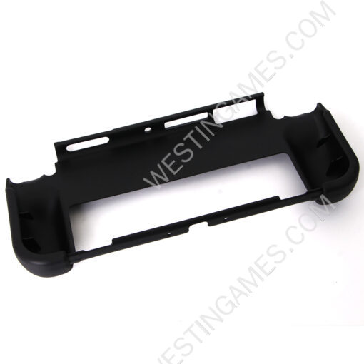 Anti-slip TPU Protective Case Back Cover Fit TNS-1186 for Switch OLED Game Console - Black