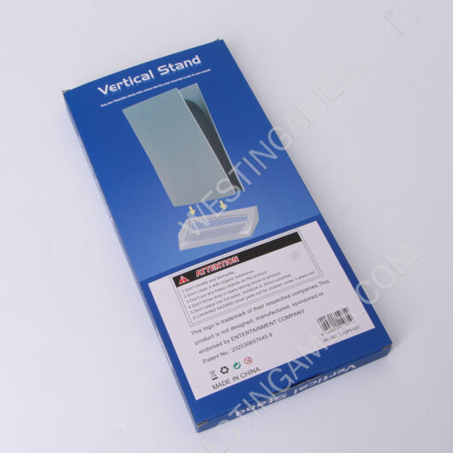 Plastic Vertical Stand Cooling Bracket Base Holder for PS5 Slim DE Console - White - Image 2