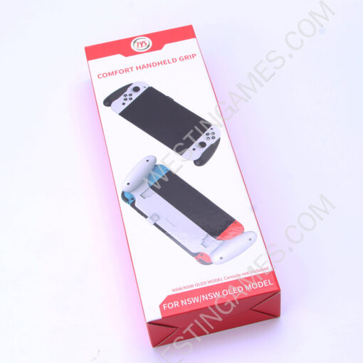 3 in 1 New Handle Grip with Stand and 3 Card Storage for Switch and Switch OLED - Black