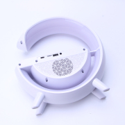 Big G Shape Wireless Charger Type-c Fast Charging with Speaker Smart Dock RGB Phone Charger Stand 05