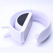 Big G Shape Wireless Charger Type-c Fast Charging with Speaker Smart Dock RGB Phone Charger Stand 06