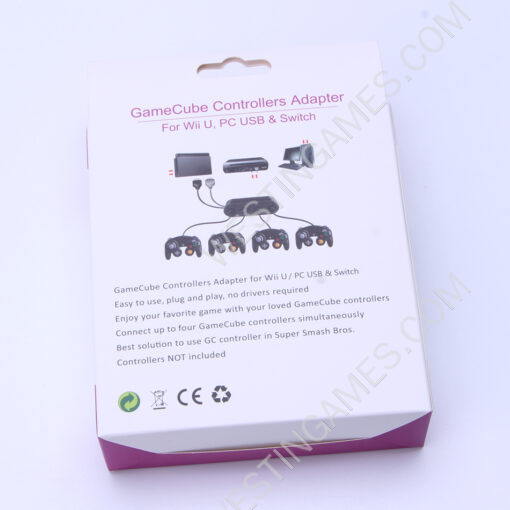 3in1 New Gamecube NGC Controller Adapter to WII U PC Switch Gamepad Converter with Turbo - Image 2