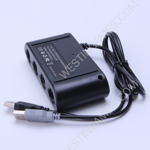 3in1 New Gamecube NGC Controller Adapter to WII U PC Switch Gamepad Converter with Turbo - Image 6