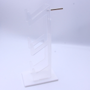 Universal 3-Layer Controller Holder and Headphone Holder PS5 PS4 Storage Holder Transparent+White 02