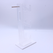 Universal 3-Layer Controller Holder and Headphone Holder PS5 PS4 Storage Holder Transparent+White 03