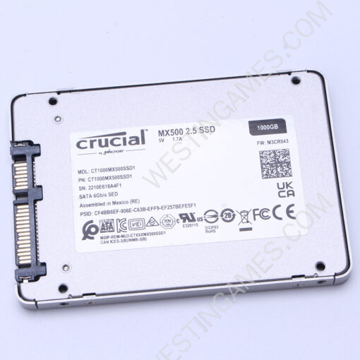 Crucial MX500 1TB 3D NAND SATA 2.5 Inch Internal SSD up to 560MB/s - Image 4