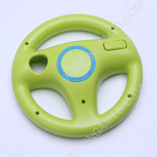 Game Racing Steering Wheel for Nintendo Wii Kart Racing Games Controller Yellow - Image 2