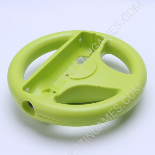Game Racing Steering Wheel for Nintendo Wii Kart Racing Games Controller Yellow - Image 5