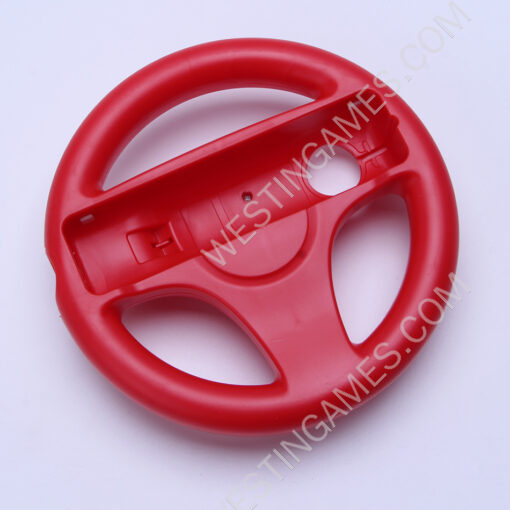 Game Racing Steering Wheel for Nintendo Wii Kart Racing Games Controller Red