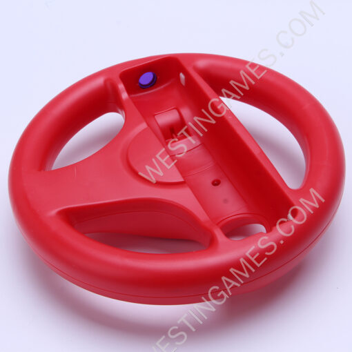 Game Racing Steering Wheel for Nintendo Wii Kart Racing Games Controller Red - Image 3