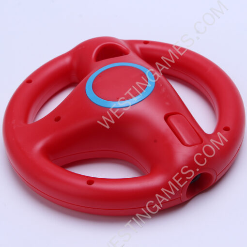 Game Racing Steering Wheel for Nintendo Wii Kart Racing Games Controller Red - Image 4