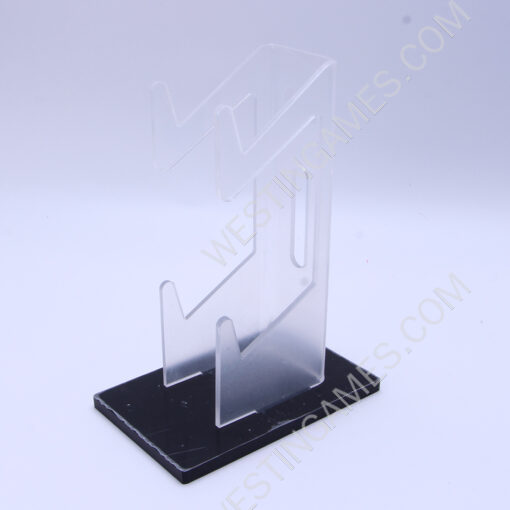 Universal 2-Layer Controller Holder PS5 PS4 PS3 XBOX Storage Rack Stand Transparent+Black - Image 2