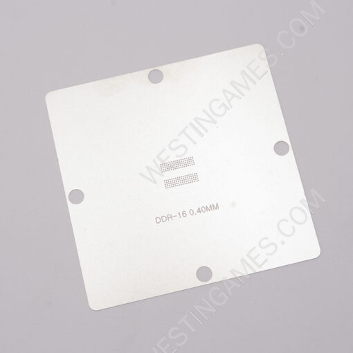 DDR6 0.45mm BGA Rework Reballing Stencil Templates 90x90 for Ps5