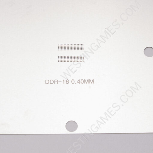 DDR6 0.45mm BGA Rework Reballing Stencil Templates 90x90 for Ps5 - Image 3